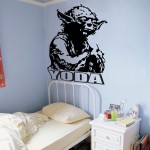 สติกเกอร์ติดผนัง Jedi Master Yoda Wall Sticker