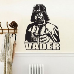 สติกเกอร์ติดผนัง Darth Vader Star Wars  Wall Sticker (WD-0005)