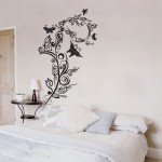 สติกเกอร์ติดผนัง Arabesques and Butterflies Wall Sticker