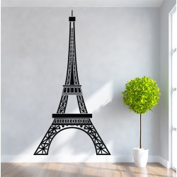 สติกเกอร์ติดผนัง หอไอเฟล Eiffel Tower Wall Decal (WD-0025)