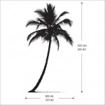 Coconut Tree Vinyl Wall Art Decal 