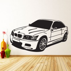 BMW Car Vinyl Wall Decal / Wall Sticker (WD-0041)