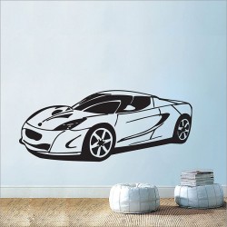 Classic Car Vinyl Wall Art Decal (WD-0044)