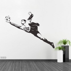 Play Football Vinyl Wall Art Decal (WD-0050)