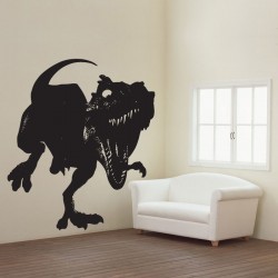 สติกเกอร์ติดผนัง T-Rex Tyrannosaurus Dinosaur Wall Sticker (WD-0063)