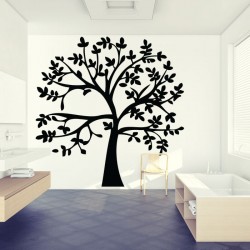 สติกเกอร์ติดผนัง ภาพ ต้นไม้ Tree Branch Wall Tattoo (WD-0081-B)