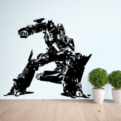 Transformers Optimus Prime Vinyl Wall Art Decal (WD-0097)