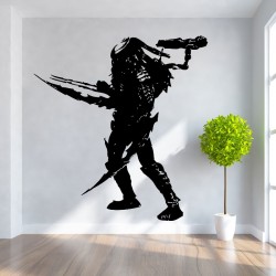 Celtic Predator Vinyl Wall Art Decal (WD-0099)