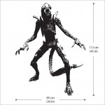 AVP Grid Alien Wandaufkleber Wandtattoo