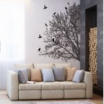 Tree Branch With Birds 2 Vinyl Wall Art Decal