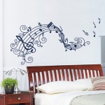 Music Note Design Vinyl Wall Art Decal