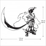 Afro Samurai Vinyl Wall Art Decal