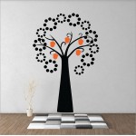 สติกเกอร์ติดผนัง Circles Tree Wall Sticker