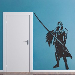 Sephiroth Final Fantasy Vinyl Wall Art Decal (WD-0220)