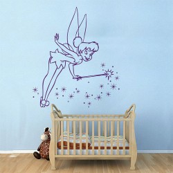 Tinker Bell Vinyl Wall Art Decal (WD-0221)