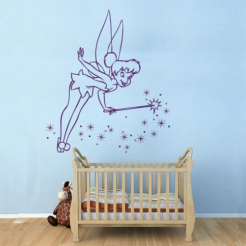 Tinker Bell Vinyl Wall Art Decal 