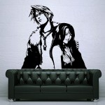 Squall and Rinoa Final Fantasy Wandaufkleber Wandtattoo 