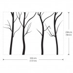 Large Tree without Leaf Vinyl Wall Art Decal