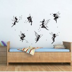 สติกเกอร์ติดผนัง นางฟ้า Fairies Wall Sticker 