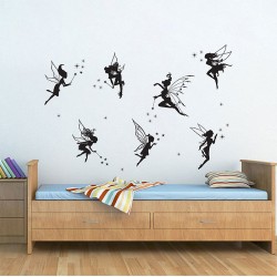 Fairies Vinyl Wall Art Decal (WD-0235)