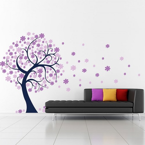 สติกเกอร์ติดผนัง Blossom Large Tree Wall Sticker 