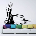 Bleach Kurosaki Ichigo Wandaufkleber Wandtattoo 