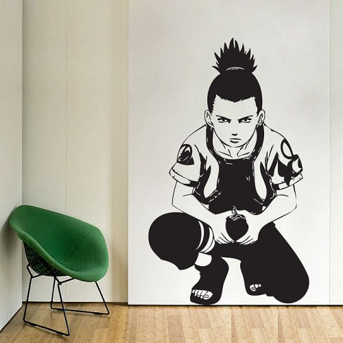 สติกเกอร์ติดผนัง นารา ชิกามารุ นารูโตะ Nara Shikamaru Naruto Wall Sticker