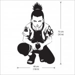 สติกเกอร์ติดผนัง นารา ชิกามารุ นารูโตะ Nara Shikamaru Naruto Wall Sticker