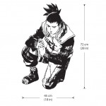 สติกเกอร์ติดผนัง การ์คูน นารูโตะ Nara Shikamaru Wall Sticker