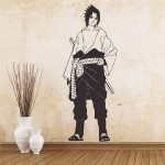 สติกเกอร์ติดผนัง อุจิวะ ซาสึเกะ นารูโตะ นินจาจอมคาถา Uchiha Sasuke Naruto Wall Sticker 