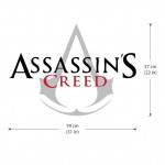 สติกเกอร์ติดผนัง Assassin's Creed Logo Wall Sticker