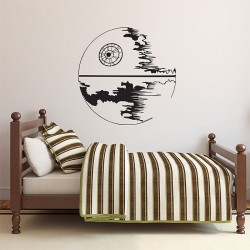 Star wars Death Star Vinyl Wall Art Decal (WD-0303)