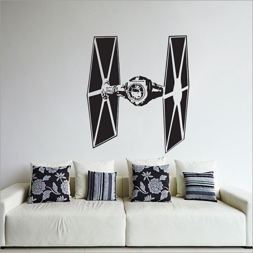 Star Wars TIE Fighter Vinyl Wall Art Decal