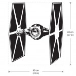 Star Wars TIE Fighter Vinyl Wall Art Decal