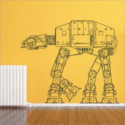 สติกเกอร์ติดผนัง Star Wars AT-AT Walker Wall Sticker (WD-0306)