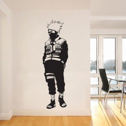 สติกเกอร์ติดผนัง นินจานารูโตะ Kakashi Hatake Naruto Wall Sticker (WD-0309)