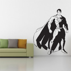 Superman the man of steel Vinyl Wall Art Decal (WD-0310)