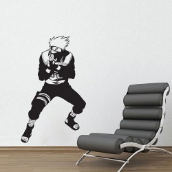 สติกเกอร์ติดผนัง Kakashi Hatake the first of team of Naruto Wall Sticker (WD-0315)