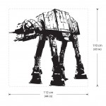 สติกเกอร์ติดผนัง AT-AT Star Wars Wall Sticker 