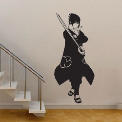 Shippuden Sasuke - Naruto Vinyl Wall Art Decal (WD-0335)