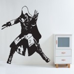 สติกเกอร์ติดผนัง Assassin's Creed 2 Ezio Action Wall Sticker 