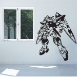 Gundam Zero Wing Vinyl Wall Art Decal