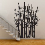 สติกเกอร์ติดผนัง Bamboo Tree Wall Sticker 