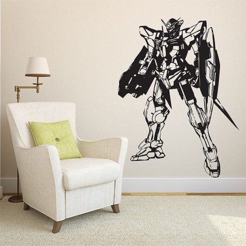 GN001 Gundam Exia Robot Vinyl Wall Art Decal 