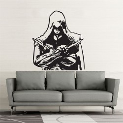 สติกเกอร์ติดผนัง Assassin's Creed Brotherhood half Wall Sticker (WD-0370)