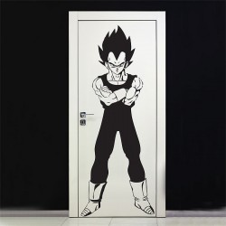 Dragon Ball Z Vegeta Super Saiya Vinyl Wall Art Decal (WD-0376)