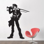 สติกเกอร์ติดผนัง Squall Leonhart V.2 Full Body Final Fantasy VIII Wall Sticker