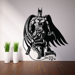 Batman and Catwoman Vinyl Wall Art Decal (WD-0387)