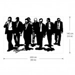 สติกเกอร์ติดผนัง Reservoir Dogs Film Wall Sticker