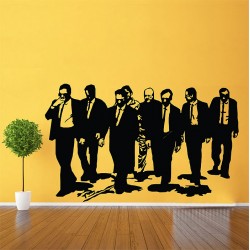 สติกเกอร์ติดผนัง Reservoir Dogs Film Wall Sticker (WD-0397)